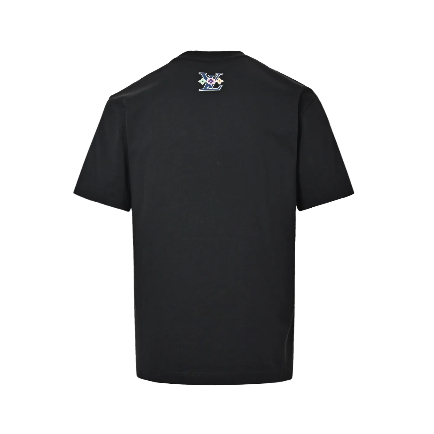 Louis Vuitton/Louis Vuitton 26ss LV gesture letter laminated printed short sleeves
